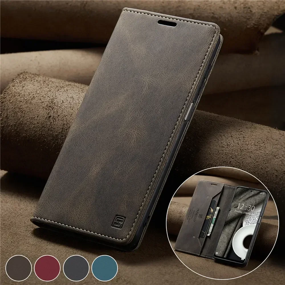 For Xiaomi 14T Pro 13T 12 T 11T 10T 14 5G Magnetic Leather Wallet RFID Case Xiaomi 13 Pro Luxury Cover Mi 11 Lite 12X 12T Funda