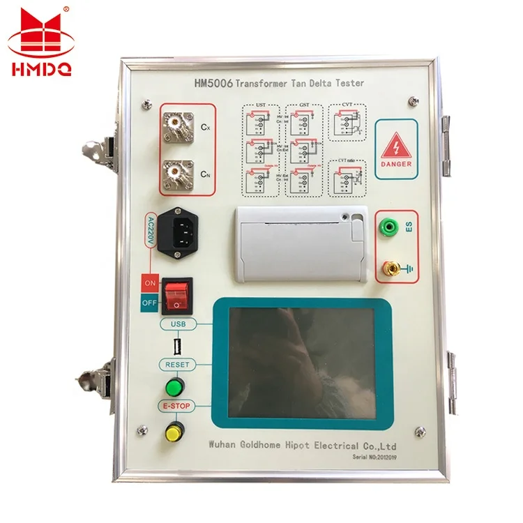 10kv Automatic Transformer Power Factor Tester Dielectric Loss Analyser Tangent Delta Test Kit Price AA