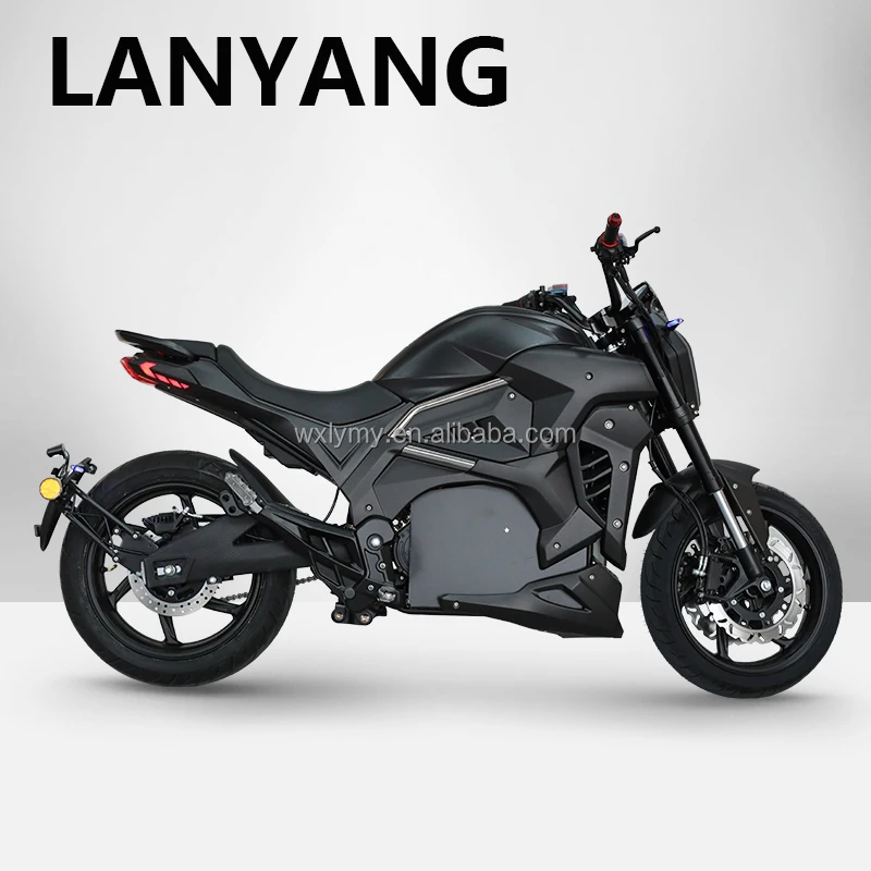 ZUIMI LANYANG Diavel Chain Electric Vintage Motorcycle 72V Lithium Battery 4000W 8000W 130KM/H 2