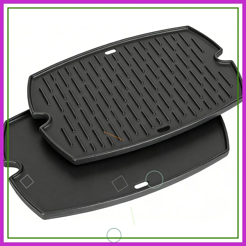 

Чугунная решетка-гриль для грилей Weber Q1000, Q1200, Q1400, Q100, Q120, Q140, 1 шт.