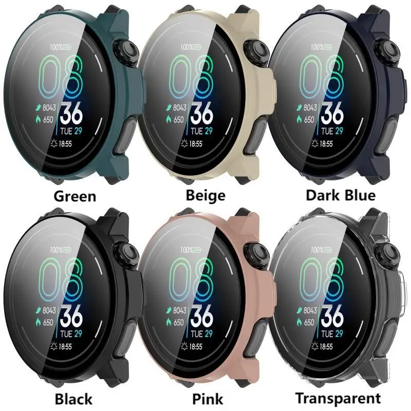 Tempered Glass Case For Coros Pace Pro Smart Watch Protective Cover Bumper COROS PACE Pro Screen Protector Shell Accessories