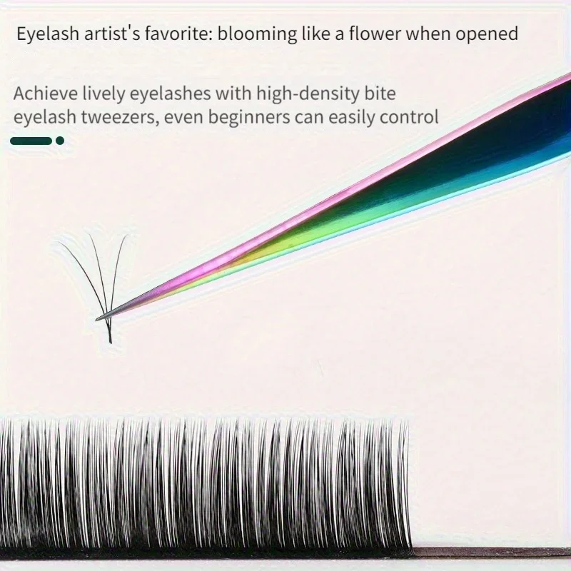 High Precision Eyelash Tweezers Set Stainless Steel Colored Lash Tweezer for Flawless Application & Brow Grooming Christmas Gift