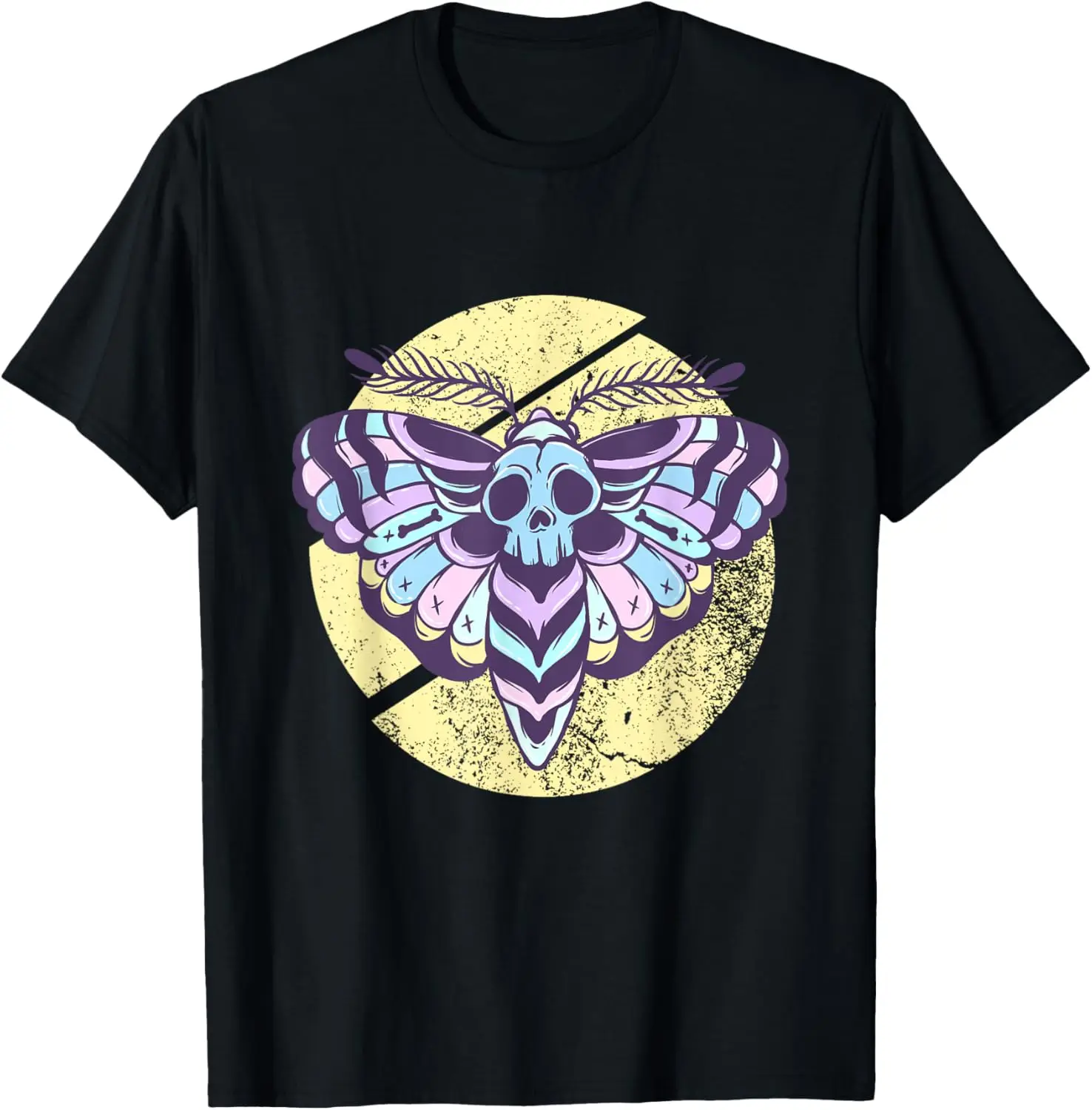 Pastel Goth Moth Butterfly Insect Lover Emo Punk Gothic T-Shirt