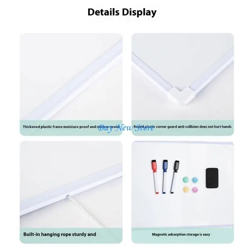 

20CE Editable Erasable Board Seal Noticeboard Double Confronted Suspended Plan