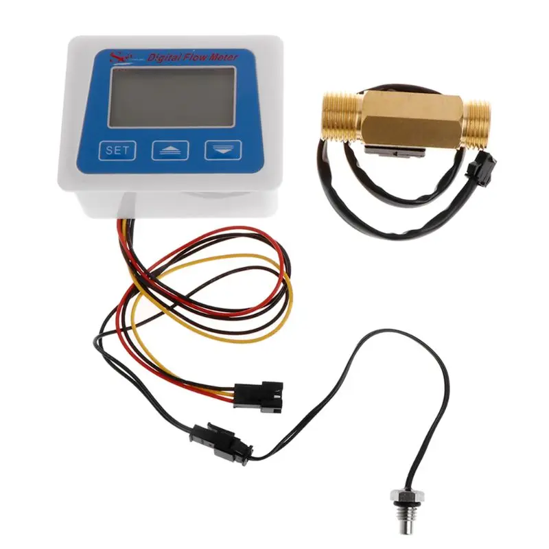 Multifunctional Low-power Digital Flowmeter with 4-point Flow