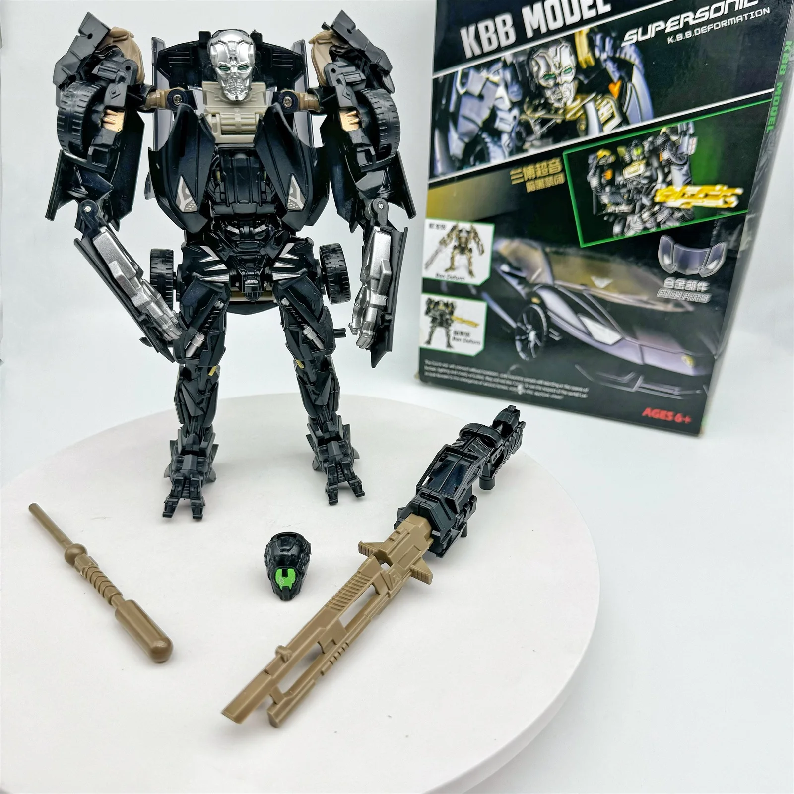 Transformation 5 The Evil Lockdown The Last Knight Dark Version KBB Robot 18cm Action Figure Education Toy Gifts