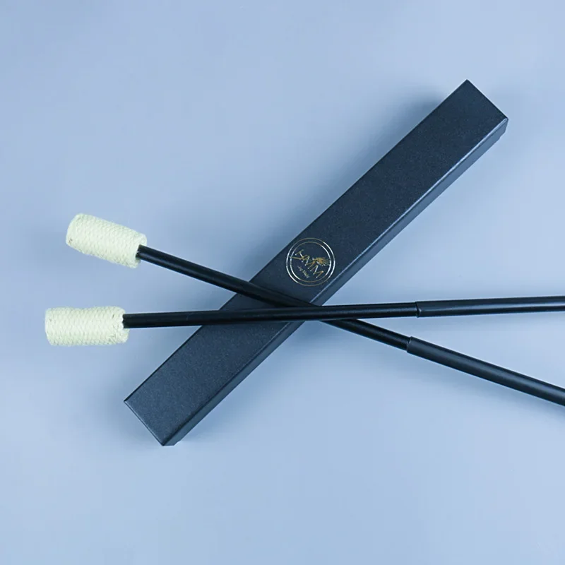 Pair Swallowing Fire Torch Acrobatic Performance Swallowing Torches by Mouth Magic Tricks Magician Bar Illusion Prop