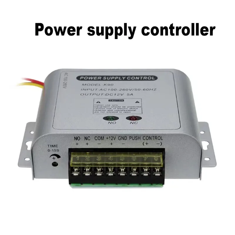 AC110-240V to DC12V 5A Switching Power Supply For Access Control Electric Lock Video Doorbell