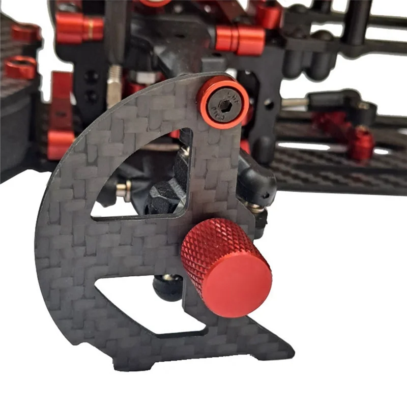 FBIL-8X 카본 파이버 RC 자동차 휠 타이어 밸런스 툴 M4 너트 (1/8 1/10 1/12 오프로드 버기 드리프트 온로드 투어링 RC 자동차용)