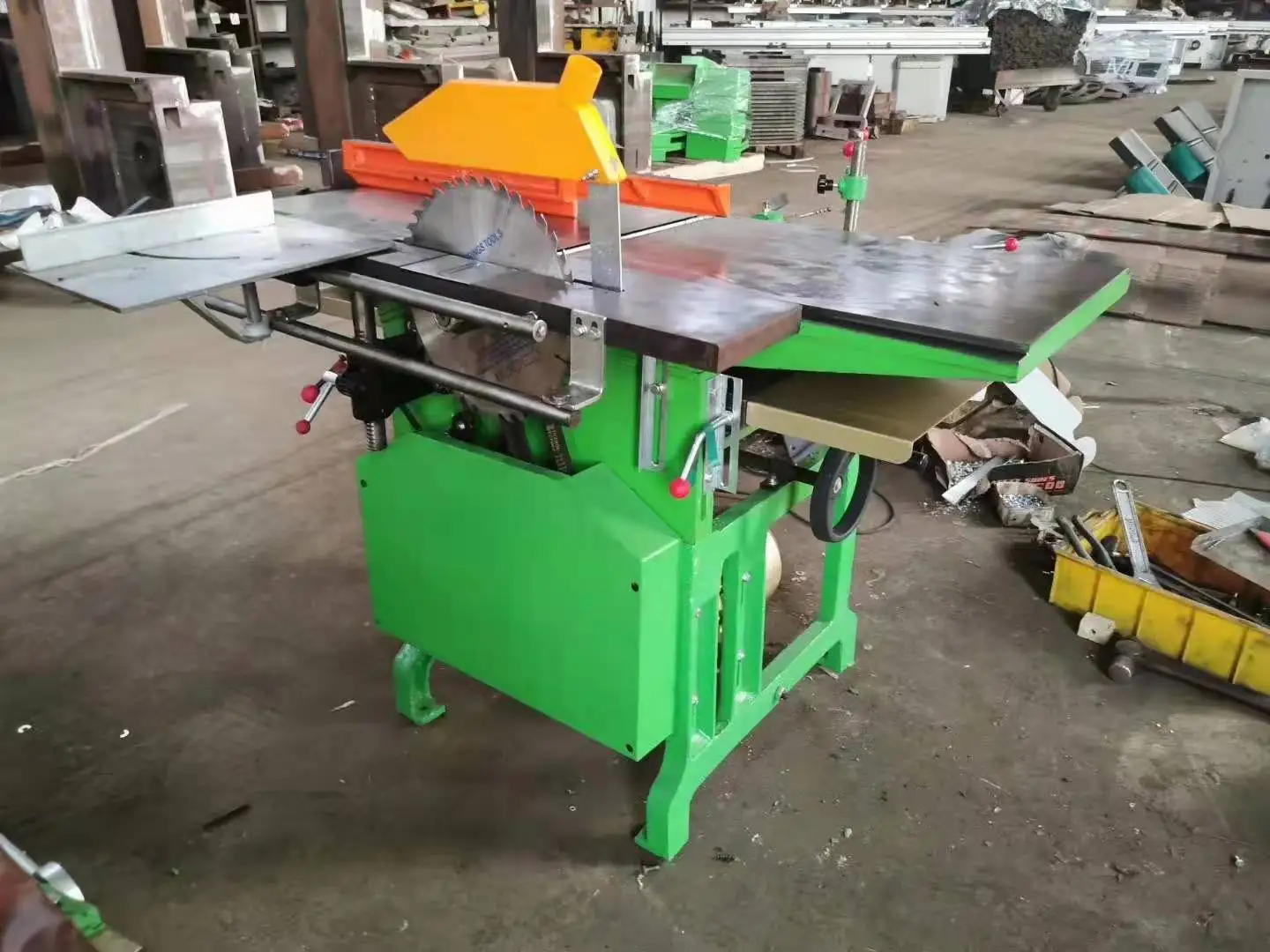 Multifunctional Industrial Sawing Table For Woodworking Heavy Duty Industrial Table Saw Machine For Woodworking