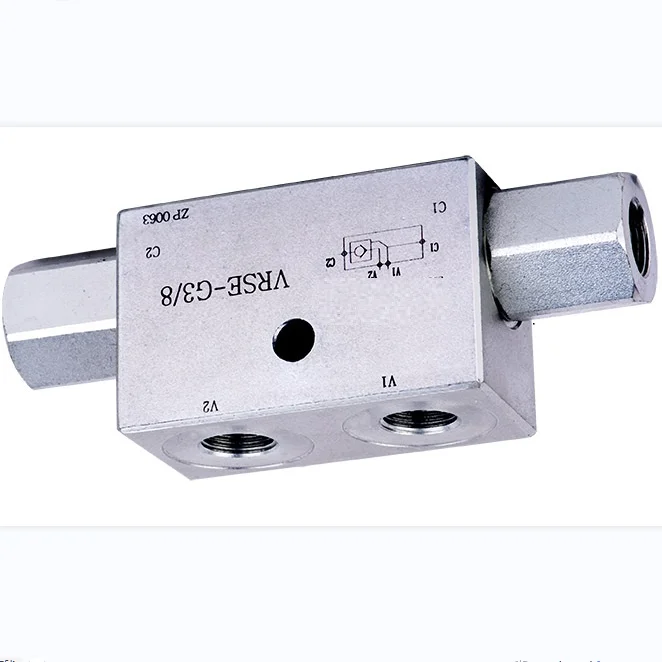 One-Way Hydraulic Lock Valve, Hydraulic Cylinder Tubular Lock VRSE F FF, Threaded Hydraulic Parts G1/2 G1/4 G3/8