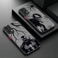 Marvel Spider Venom Case For Xiaomi Poco X6 X7 F6 F5 X5 X3 NFC F3 M6 Pro 4G Mi 13 12 11 Lite 5G 14 13T 12T 11T 14T Pro M5S C75