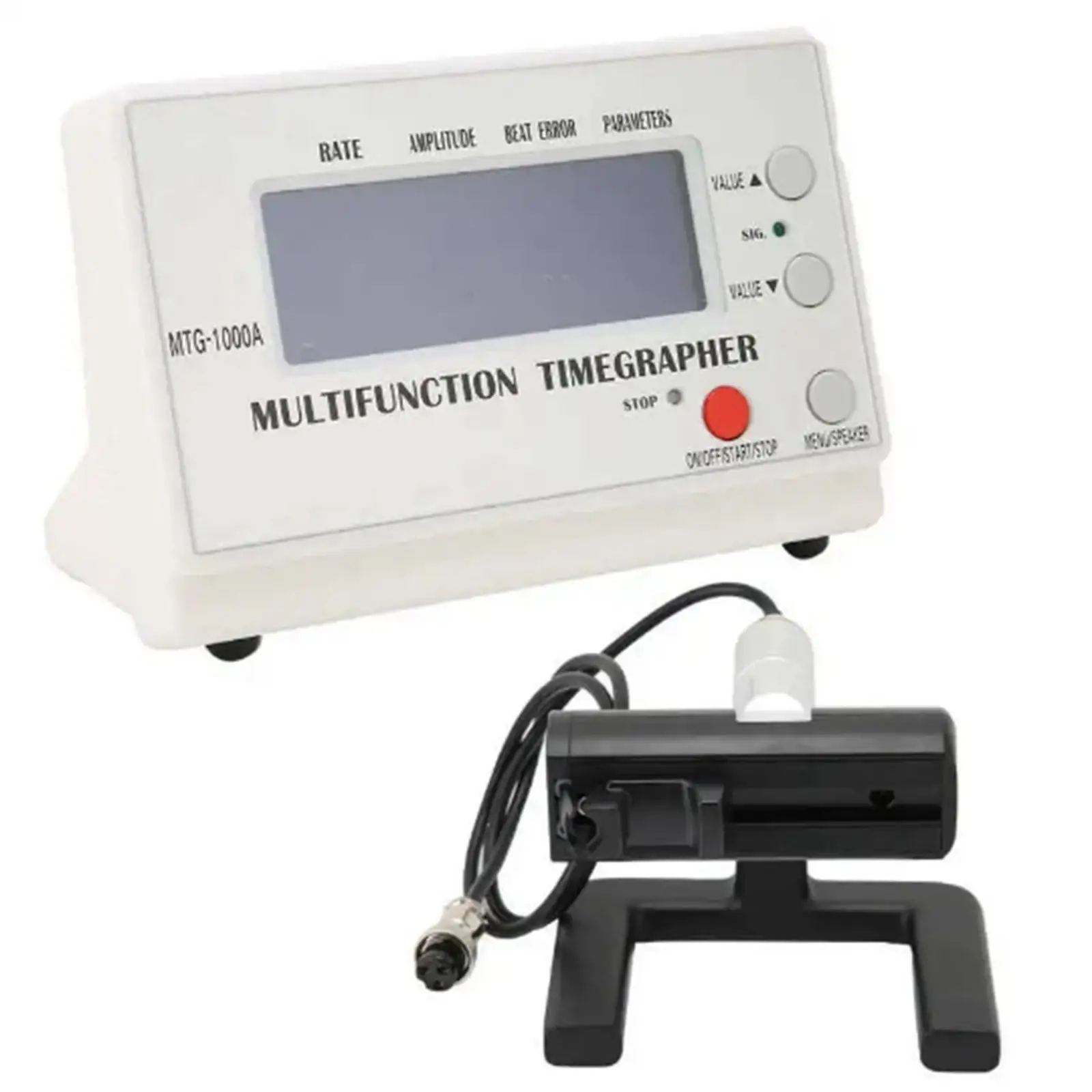 Timegrapher No.1000 Multifunctional Watch Tester for Watch Technician LCD Screen Multi Purpose US Plug