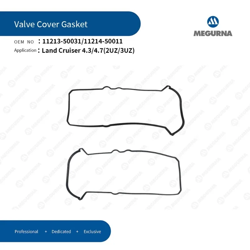 

11214-50011 11213-50031 Комплект прокладок клапанной крышки для Toyota Aristo Celsior crown Lexus GX GS 3UZ 4,3 4,7 V8 Автомобильные аксессуары для двигателя