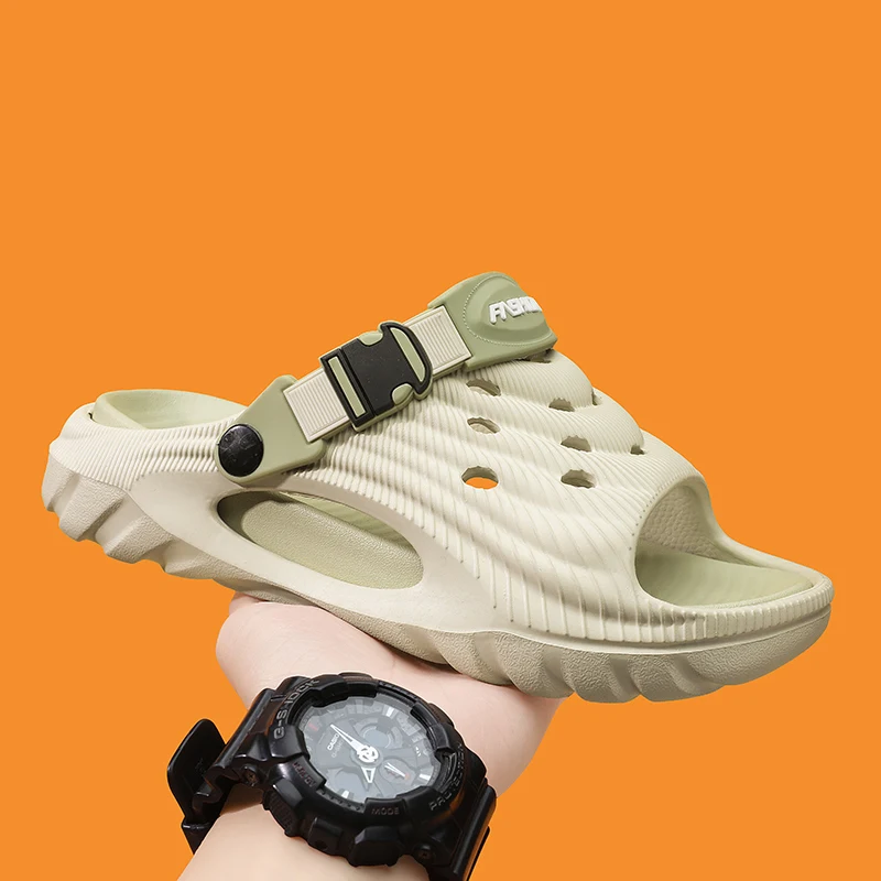 

Men's Sporty Beach Sandals, Summer Outdoor Slippers
