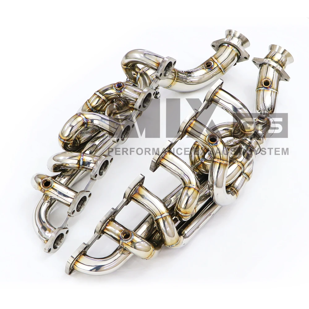 Ferrari's exhaust manifold, racing performance header, catalytic converter, 599, 6.02006-2008