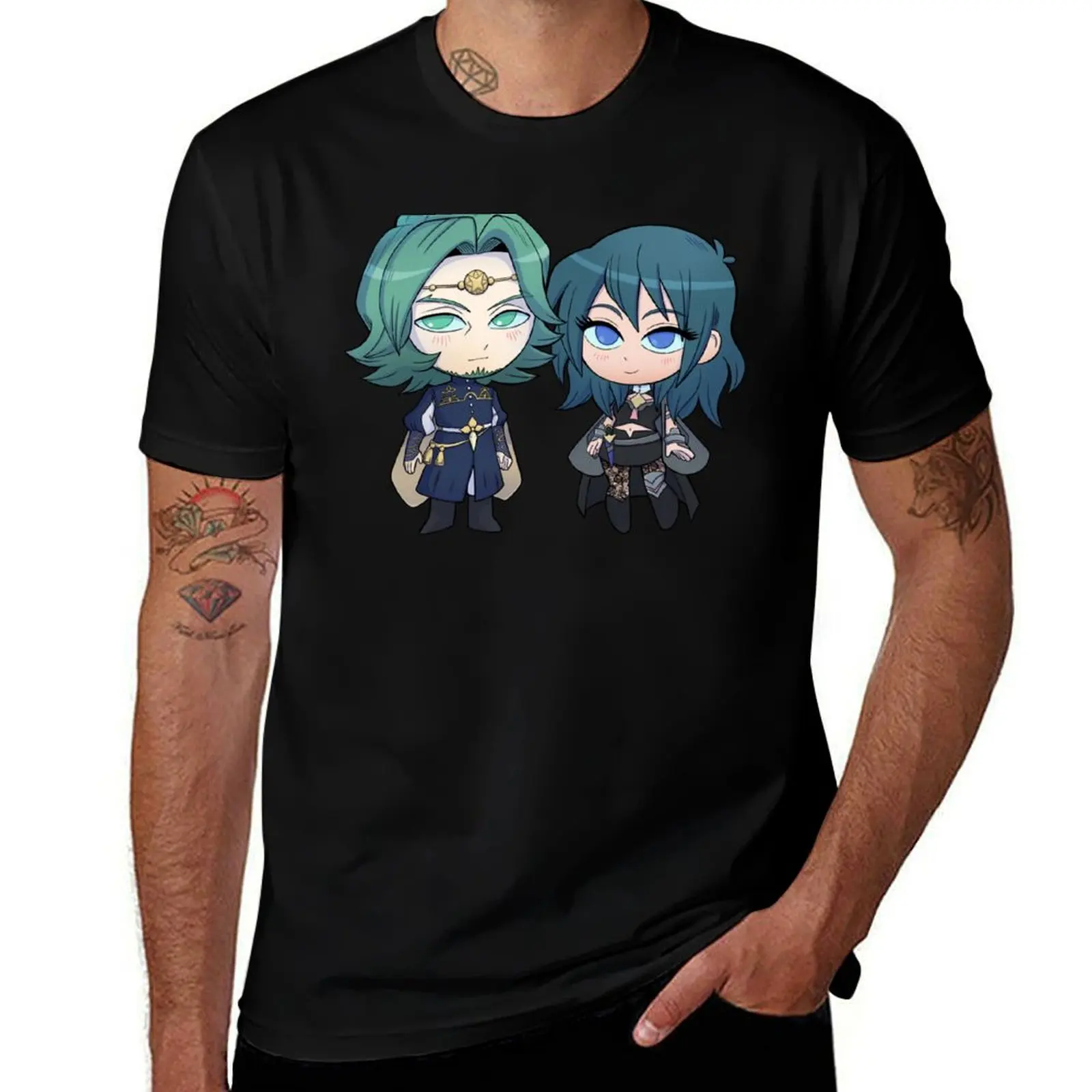 

- and T-Shirt - essential (F!Byleth) Cuties T-Shirt Three Seteth Emblem Fire Chibi Houses t shirt Byleth