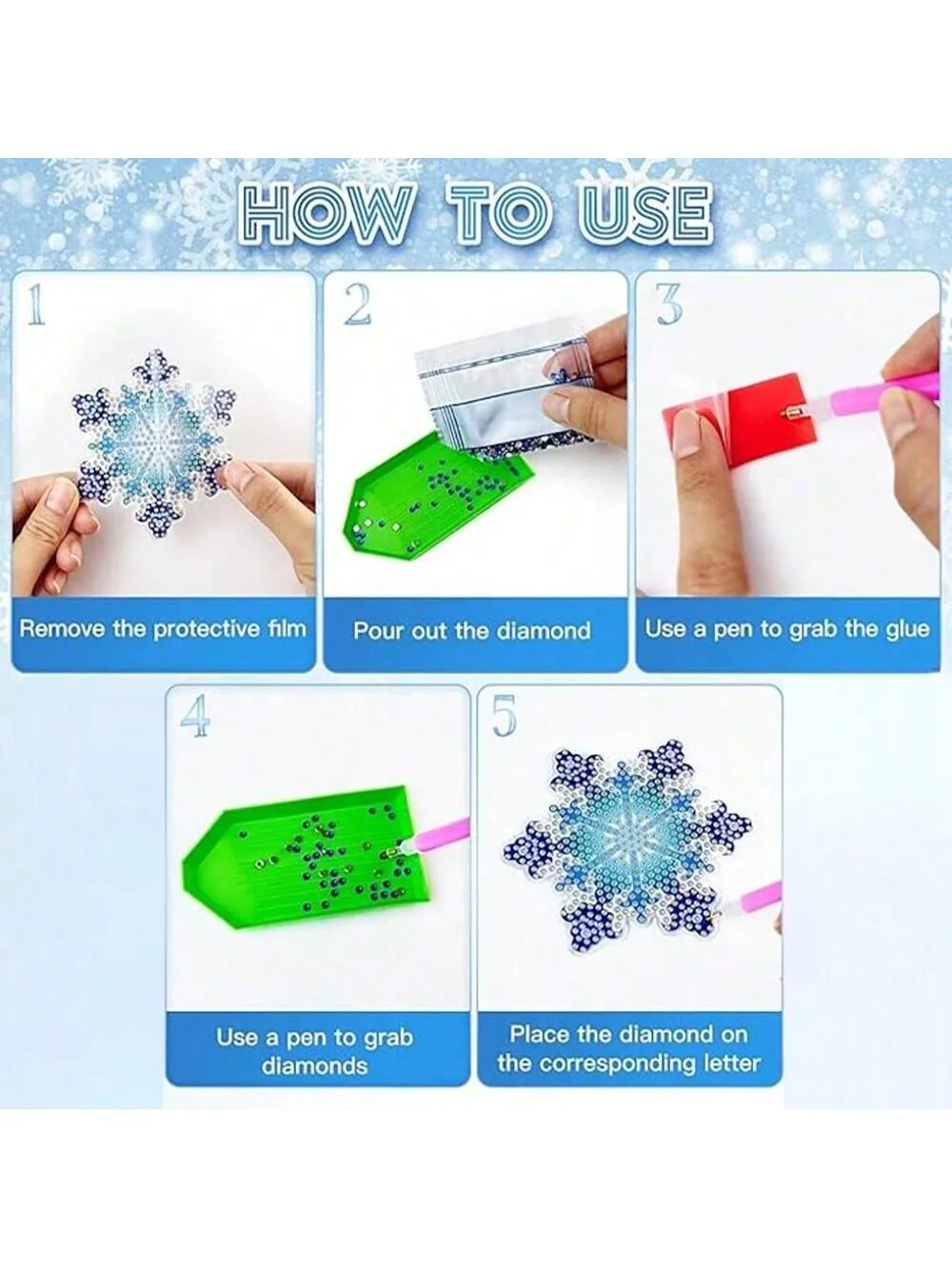 8 قطع/مجموعة من الوقايات المطلية بالألماس، حصيرة مشروبات مقاومة للحرارة من حجر الراين المتلألئ مع حامل قواعد أكواب ذاتية الصنع للمبتدئين #6