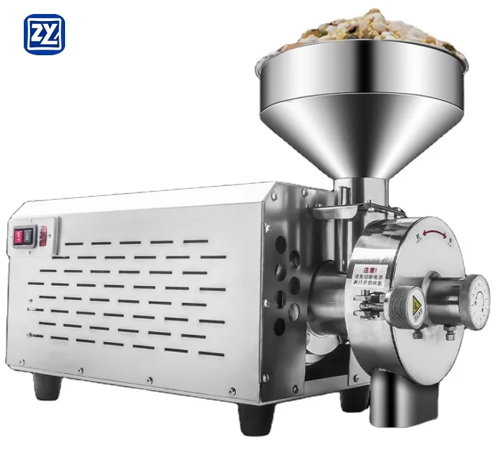 

Промышленная электрическая мельница для зерна и специй 220В с водяным охлаждением и двигателем как основным компонентом для домашней обработки продуктов