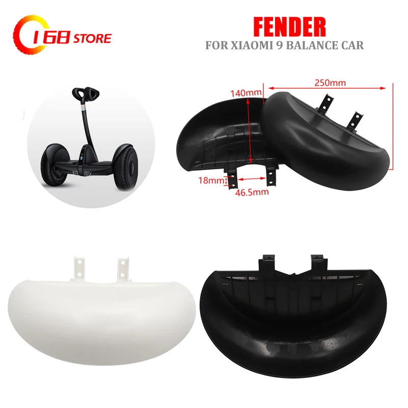 

Fenders Balance Car Wings Rear Mud Guard Support Protection Plastic Parts for Xiaomi 9 car Scooter