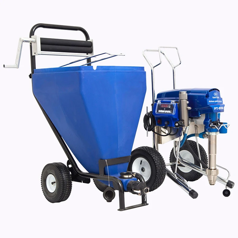 105L Mortar Spraying machine Hopper Cement Spraying machine Hopper For Interior and Exterior walls