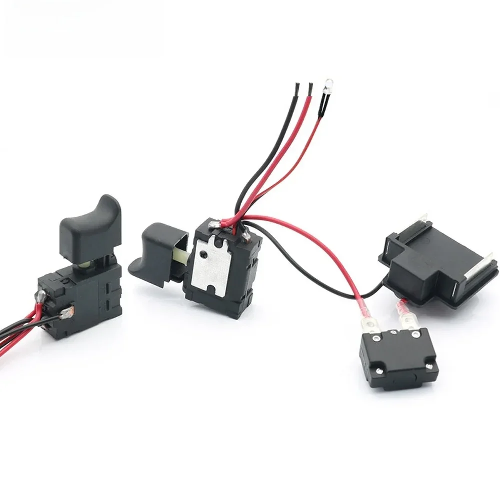 1pc Electric Drill Switch Lithium Battery Drill Control Button Motor Wrench Power Tool Accessory Easy Installation