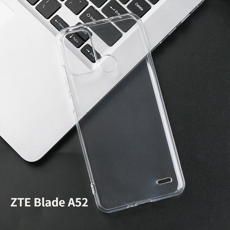 Soft TPU Case For ZTE Blade A52 A72 4G Case Silicone Soft Cover For ZTE Blade V40 Vita Case Capa Clear Transparent Phone shell