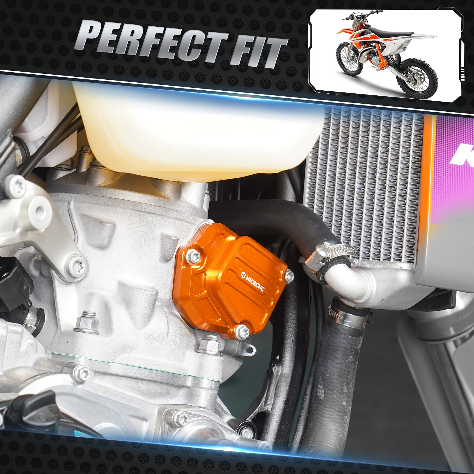

2024 For KTM EXC 300 EXC 250 XCW 250 300 Husqvarna TE 300 TE 250 GasGas EC 300 EC 250 Motocross Right Power Valve Cover Guard