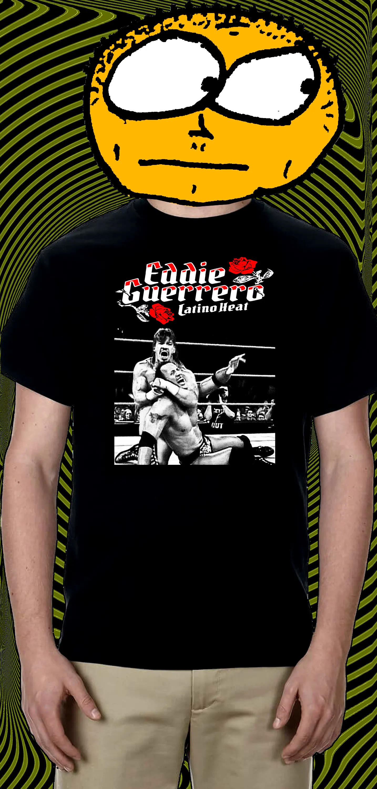 Eddie Guerrero Latino Heat T Shirt