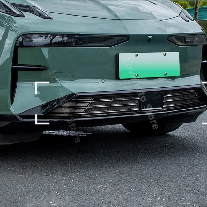 

For ZEEKR X 2025 2023 2024 Car Front Bumper Grille Cover Insect Screening Mesh Front Grille Insert Net Protective Accessories