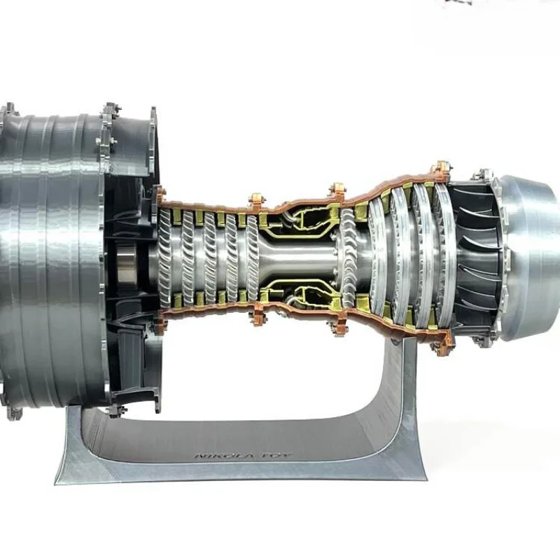 

Trent900 turbofan engine model 46cm 3D printed