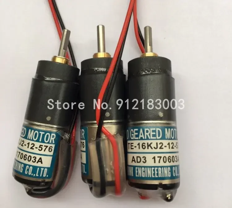 TE-16KJ2-12-576 Ink Key Motor for Ryobi Printing Machine – 3 Pieces High Quality Spare Parts