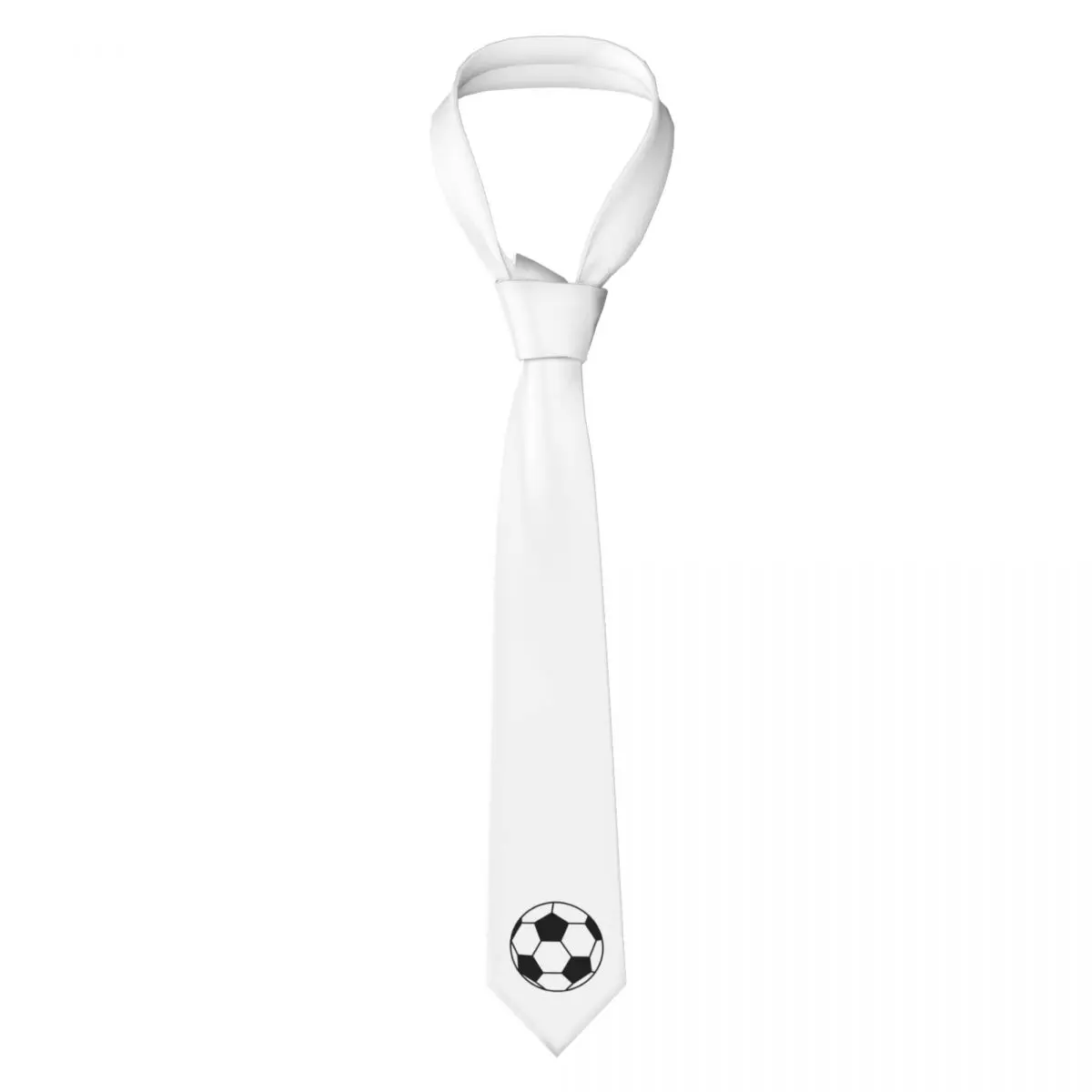 Football (football) Necktie for Men Silk Polyester 8 cm Neck Ties Party Accessories Tie Classic Gravatas