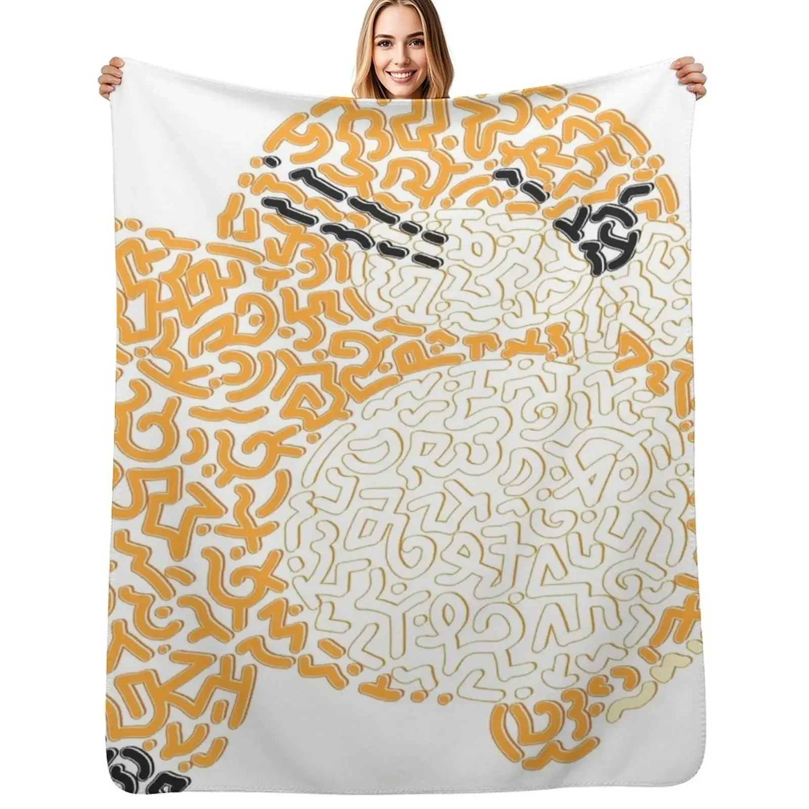 

Monty Mole Throw Blanket Large Quilt Kid'S Blanket