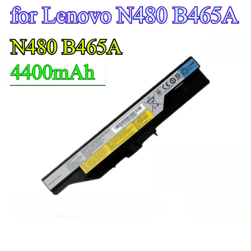 

4400mAh High Capacity Laptop Battery for Lenovo N480 B465A B465C G470E L10C6Y11 L10M6Y11 Replacement Li-ion Battery