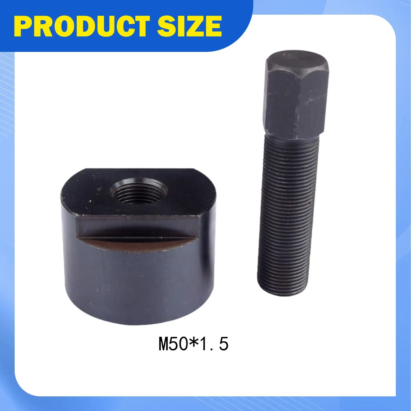 Herramienta extractora de volante Metal de alto rendimiento reemplaza la herramienta de extracción de volante de rosca resistente M50x1.5 LH, para Polaris 2011-2014