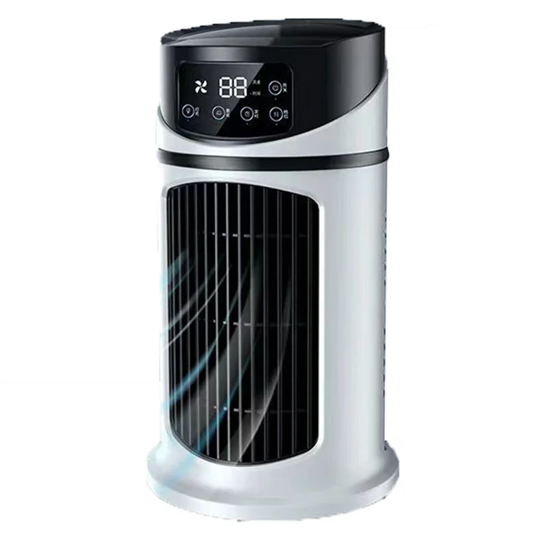Ventilador De Refrigerador De Ar Condicionado Portátil, Ventilador De Refrigeração De Água Para Escritório