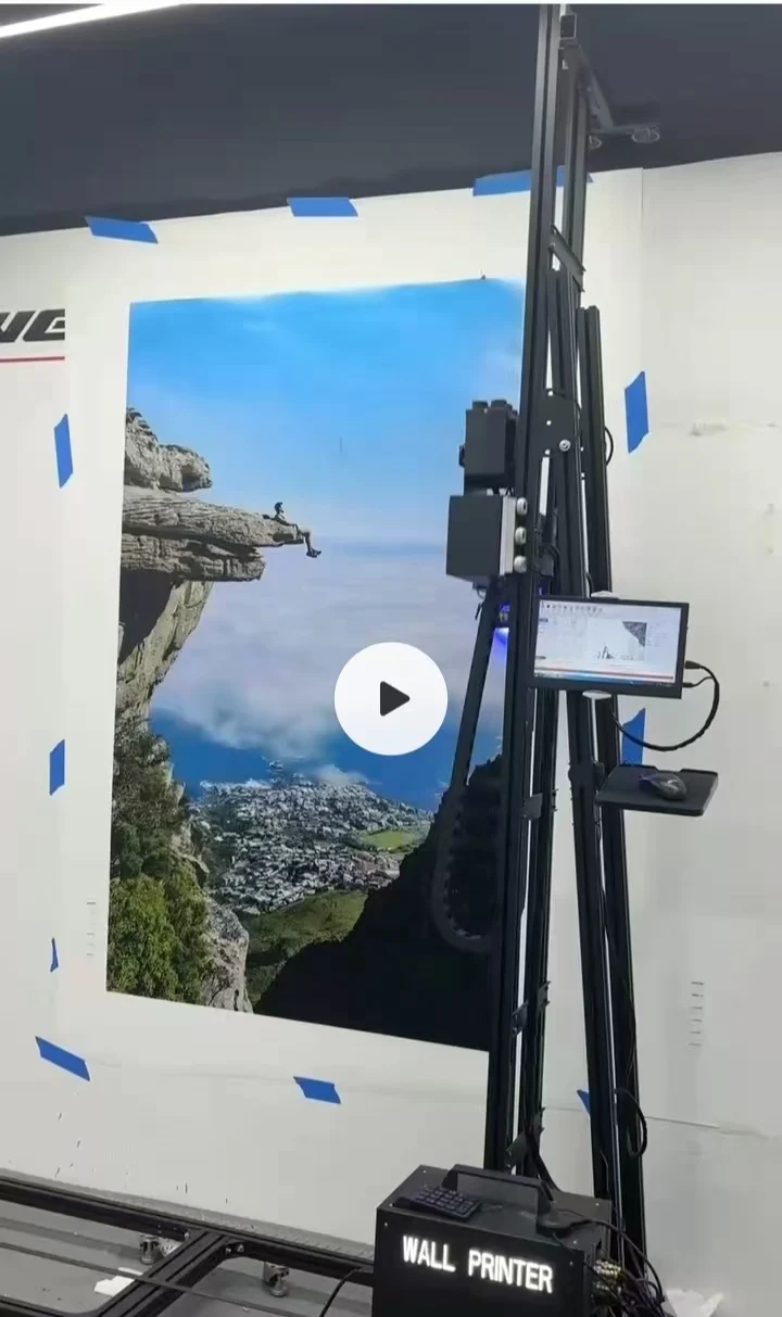 Широкоформатный настенный принтер 3D настенная печатная машина для Epson DX10 DX7 I1600U головка 2880 точек на дюйм для офиса, школы, спортзала, печати на стену Широкоформатный настенный принтер 3D настенная печатная машина для Epson DX10 DX7 I1600U головка 2880 точек на дюйм для офиса, школы, спортзала, печати на стену