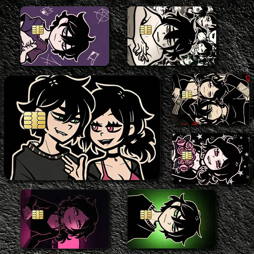 

TCOA-The Coffin Of A-Andy And Leyley Decorative Waterproof Film Skin Cover Credit Card Stickers Debit Front Bank Bus Pass