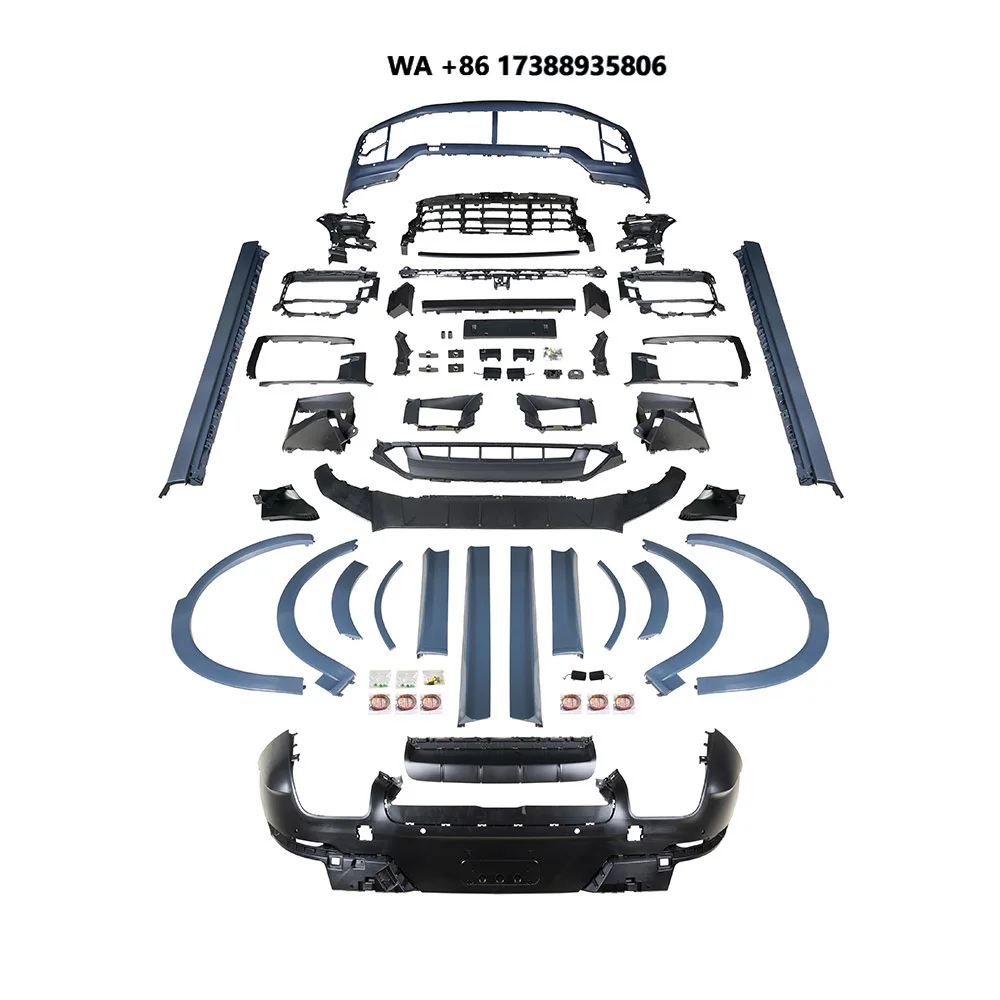 KM Premium High Quality SD Bodykit-Single DRL Style Parts Fit for 9Y0.2 SUV Upgrade Enhanced Visual Appeal Car Bumpers