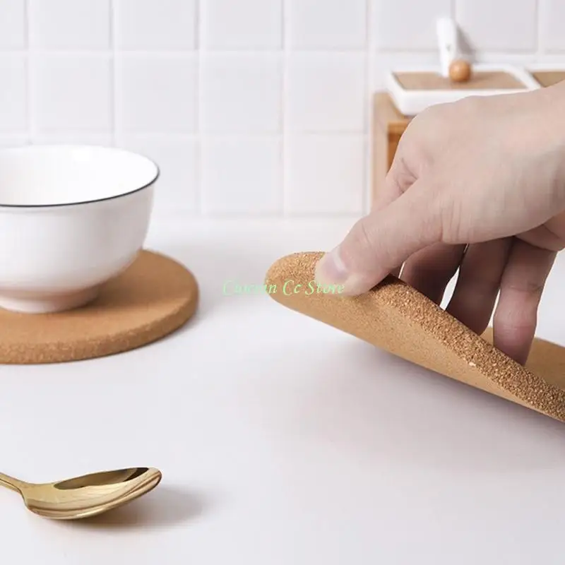 

X90f естественные коры круглый термостойкий пад