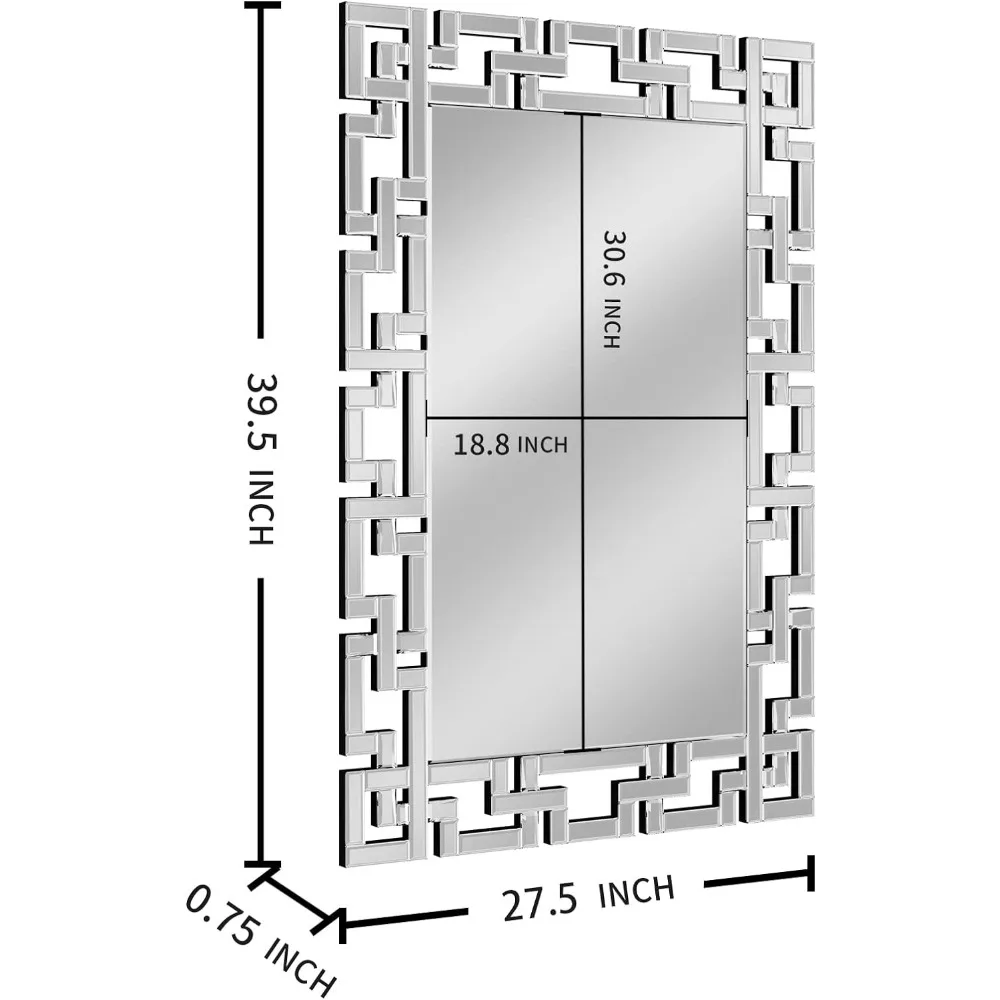 Decoration Mirror for Bathroom, 27.5