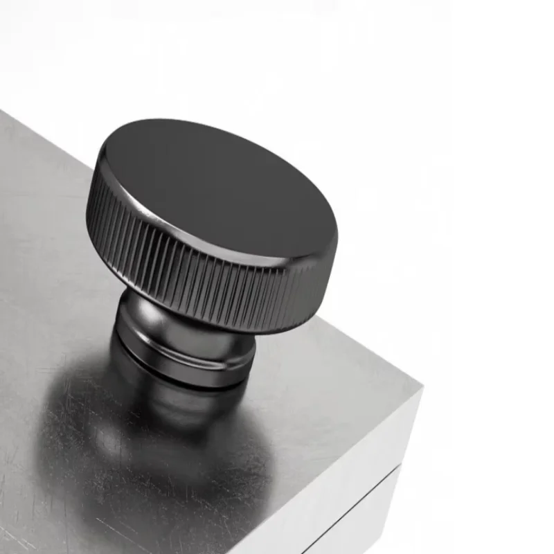 M3 M4 M5 M6 M8 M10 BG834 Black Carbon Steel Knurling Head Thumb Bolts High Step Head Hand Tighten Thumb Screws