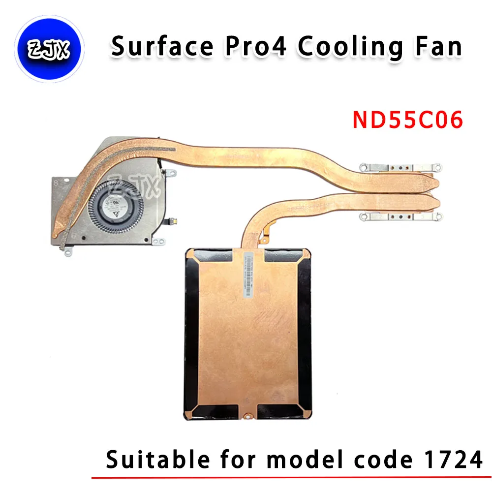 para Microsoft Surface Pro4 1724de Dissipação de Calor Cpu Ventilador Refrigeração Computador Nd55c06 Fãs