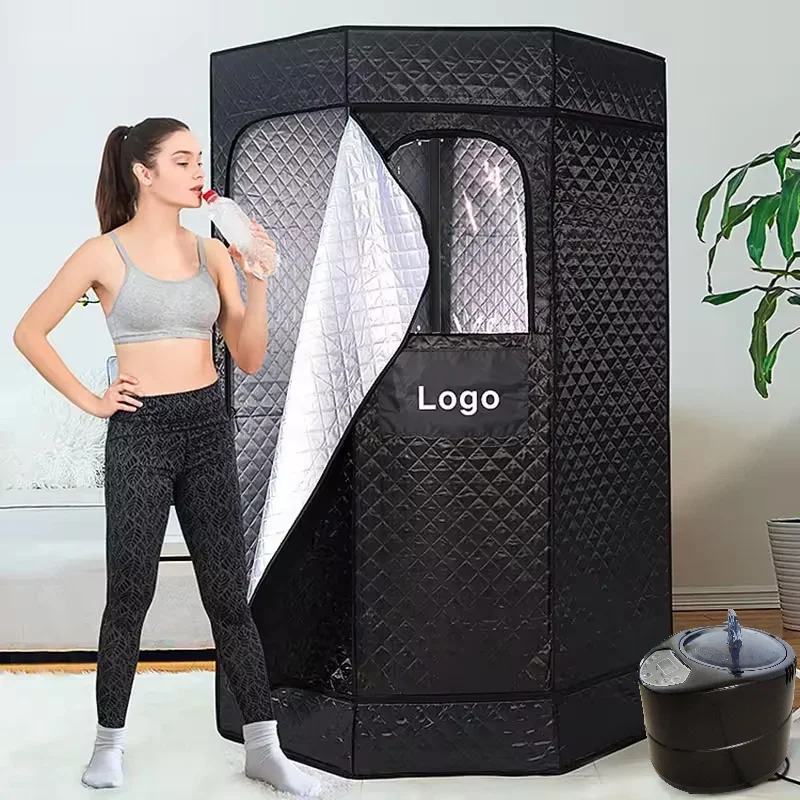 Home Relaxation Steam Wet Sauna Box 3L Steamer Portable Foldable Far Infrared Sauna Tent Indoor Spa Tubs Sauna rooms