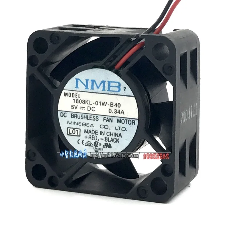 ORIGINAL 1608KL-01W-B40 5V 0.34A 4020 40*40*20mm KIPAS PENDINGIN BARU RADIATOR