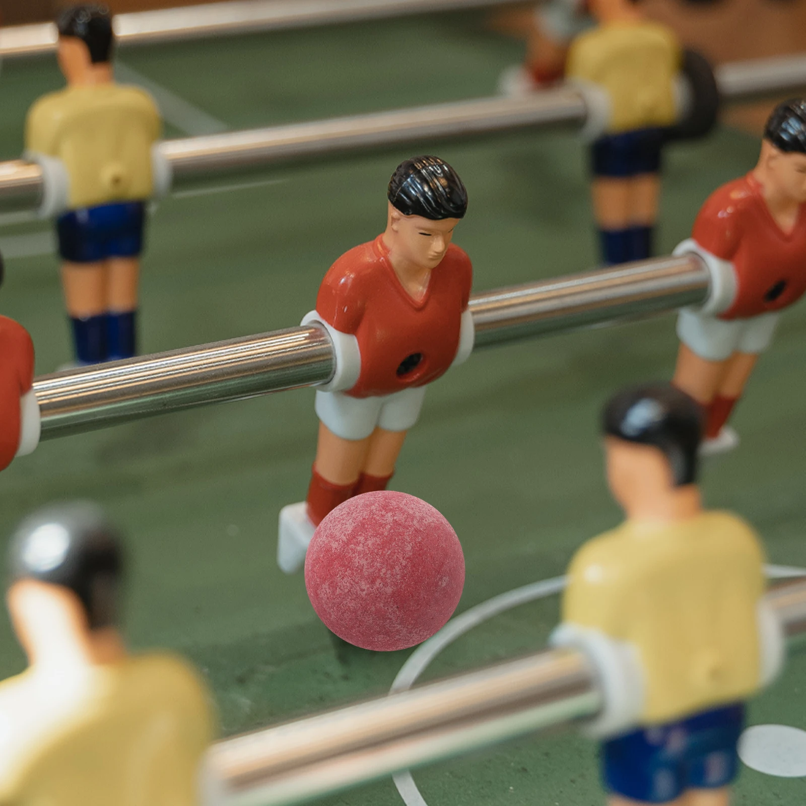 

6 Pcs Table Soccer Balls for Foosball Football Replacement Official Toy Resin Mini Foose