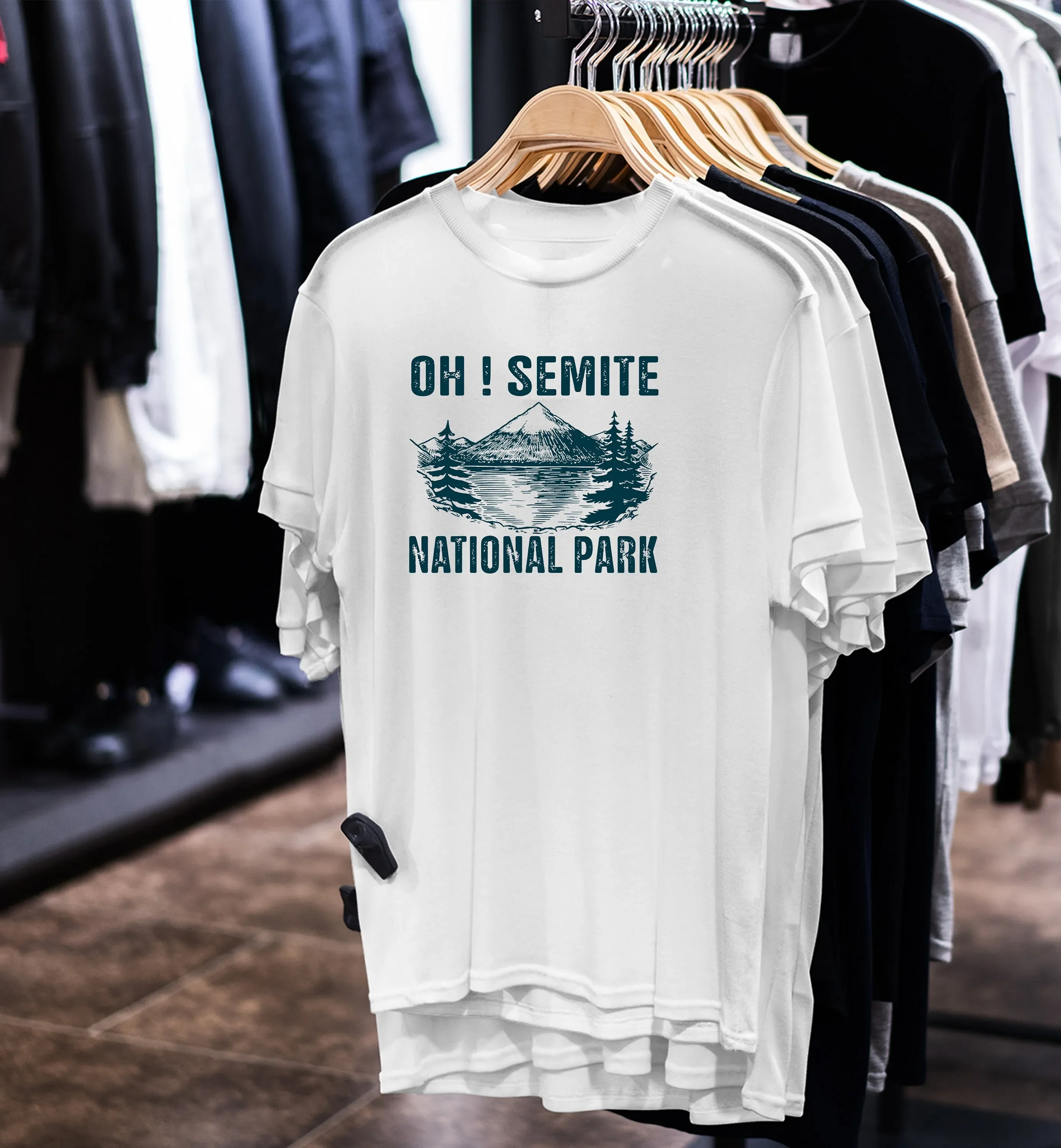 Oh Semite National Park Shirt Camp Camping Hiking Gift For Daddy Happy Birthday