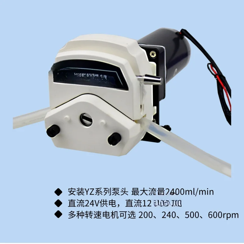 For G600-1Z Kz25 Industrial Use Peristaltic Pump Large Flow High Precision PPS Corrosion Resistance Long Service Life