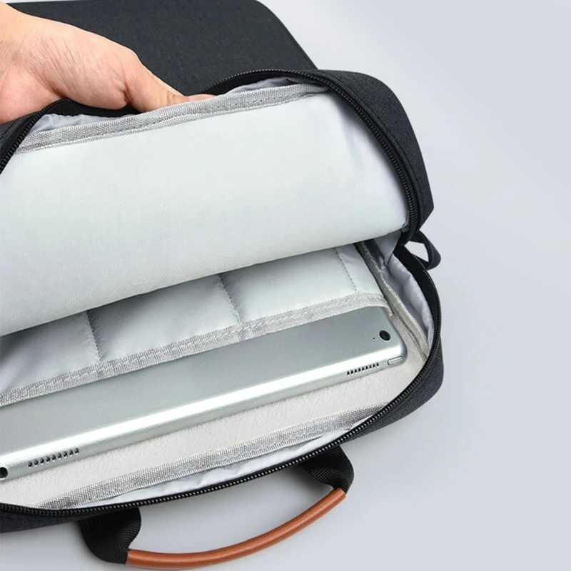 Reise stilvolle und praktische Oxford Stoff Tablet Tasche Umhängetaschen Laptop Organizer für Studenten Profis für 11-13in